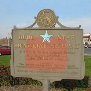 Blue Star Memoiral Highway square