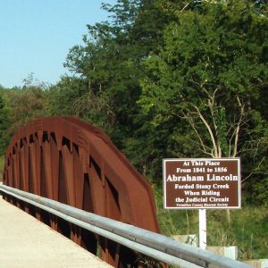 Modern Day Bridge over Stony Creek