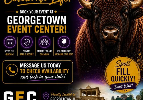 Georgetown Event Center - flyer