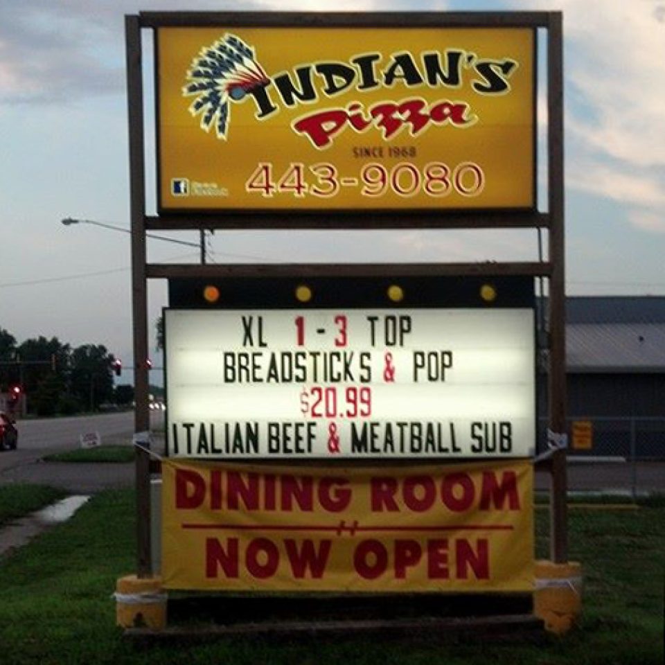 Indians Pizza square