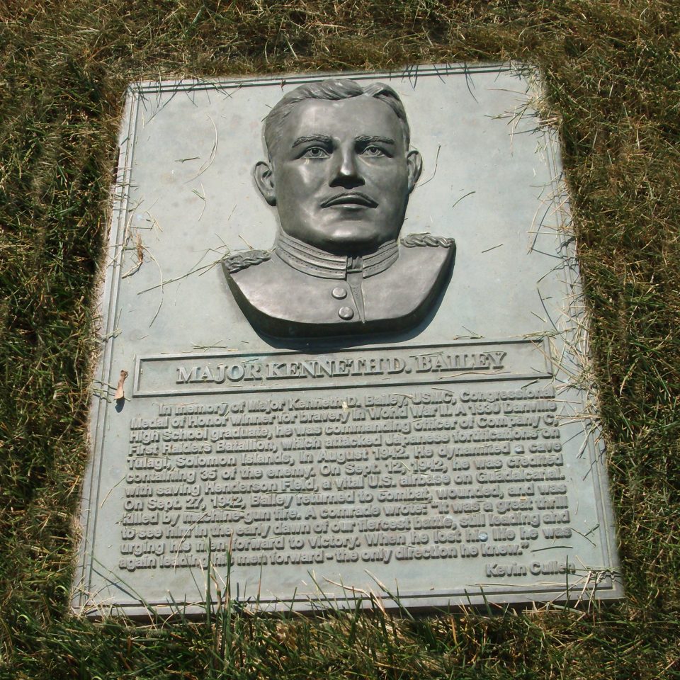 Major Kenneth D. Bailey - - Congressional Medal of Honor Winner Marker