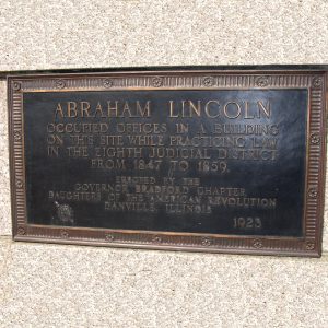 Lincoln / Lamon Law Office Marker