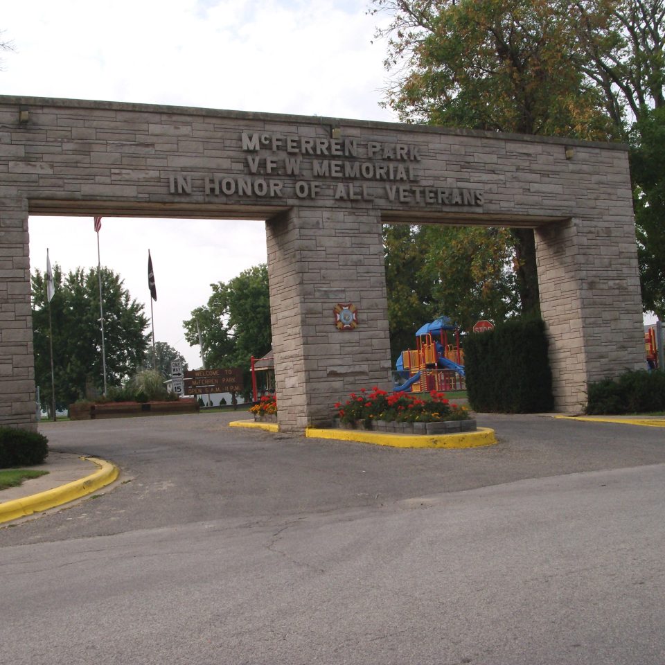 Entrance to McFerren Park