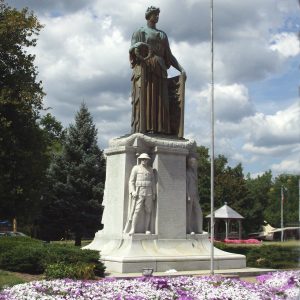 World War I Memorial - - Danville, Illinois Marker